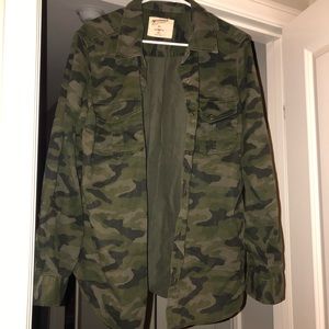 Camo utility jacket